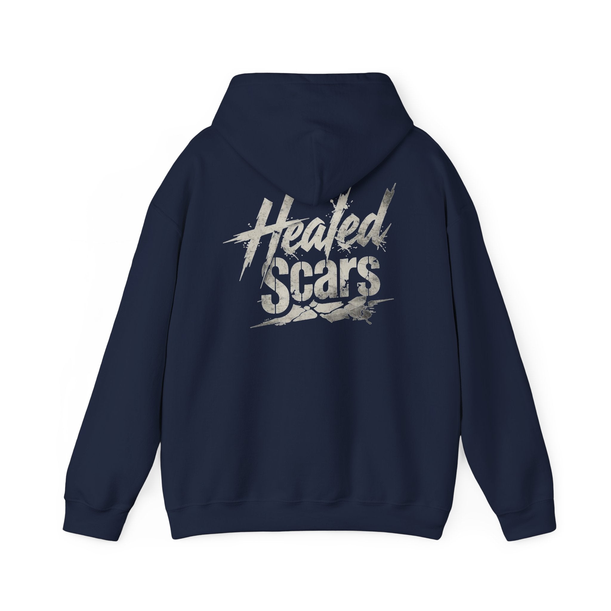 Concrete Scars Graphic Hoodie — Inspirational Comfort Pullover