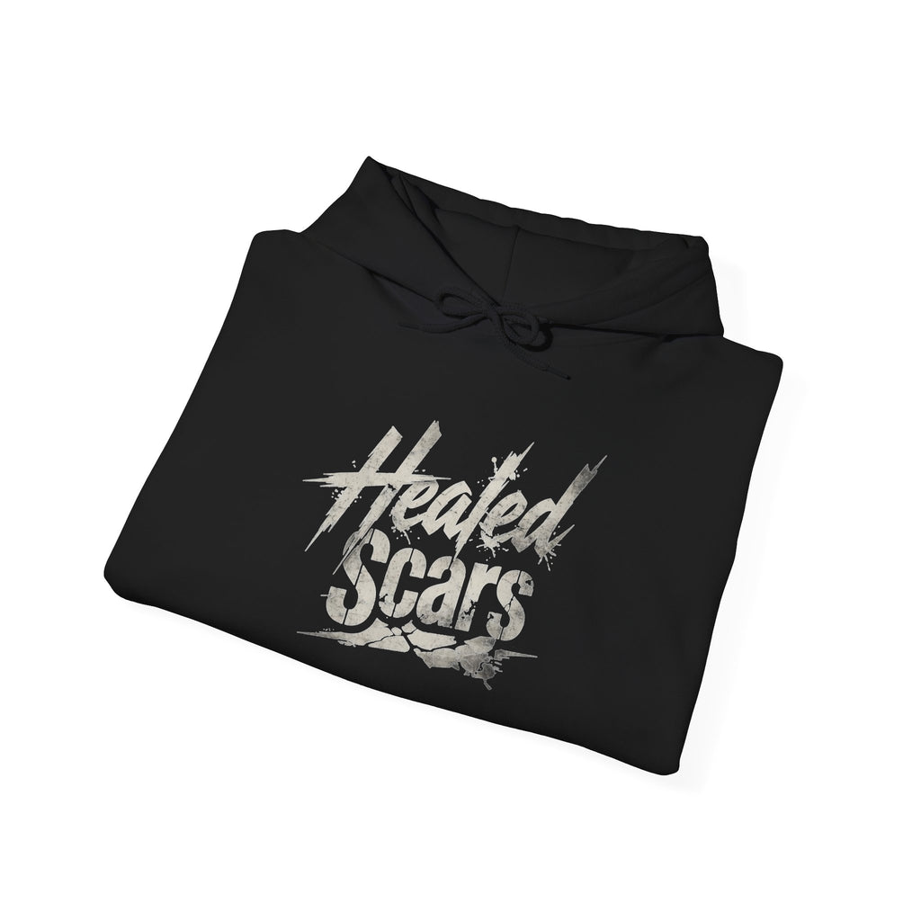 Concrete Scars Graphic Hoodie — Inspirational Comfort Pullover