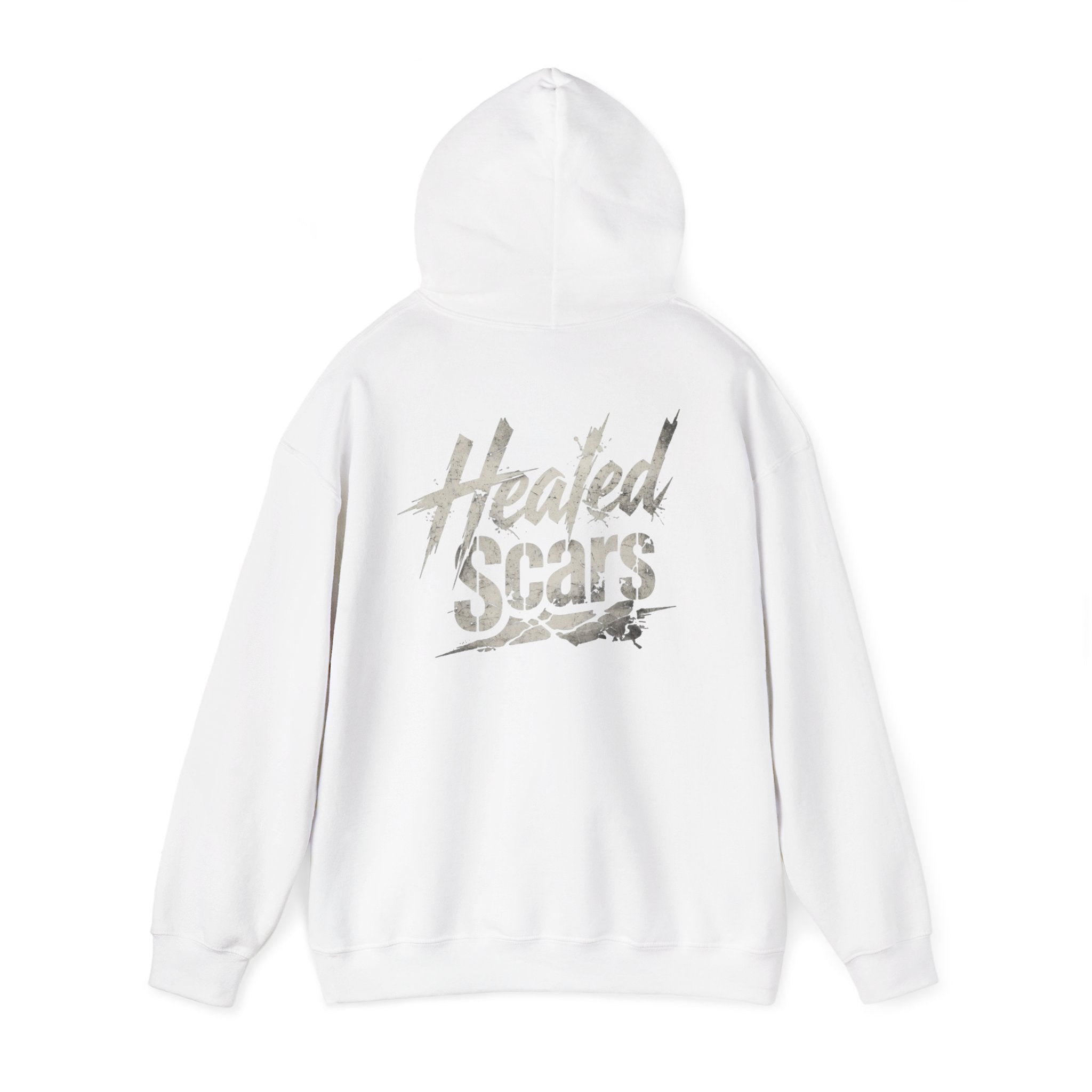 Concrete Scars Graphic Hoodie — Inspirational Comfort Pullover