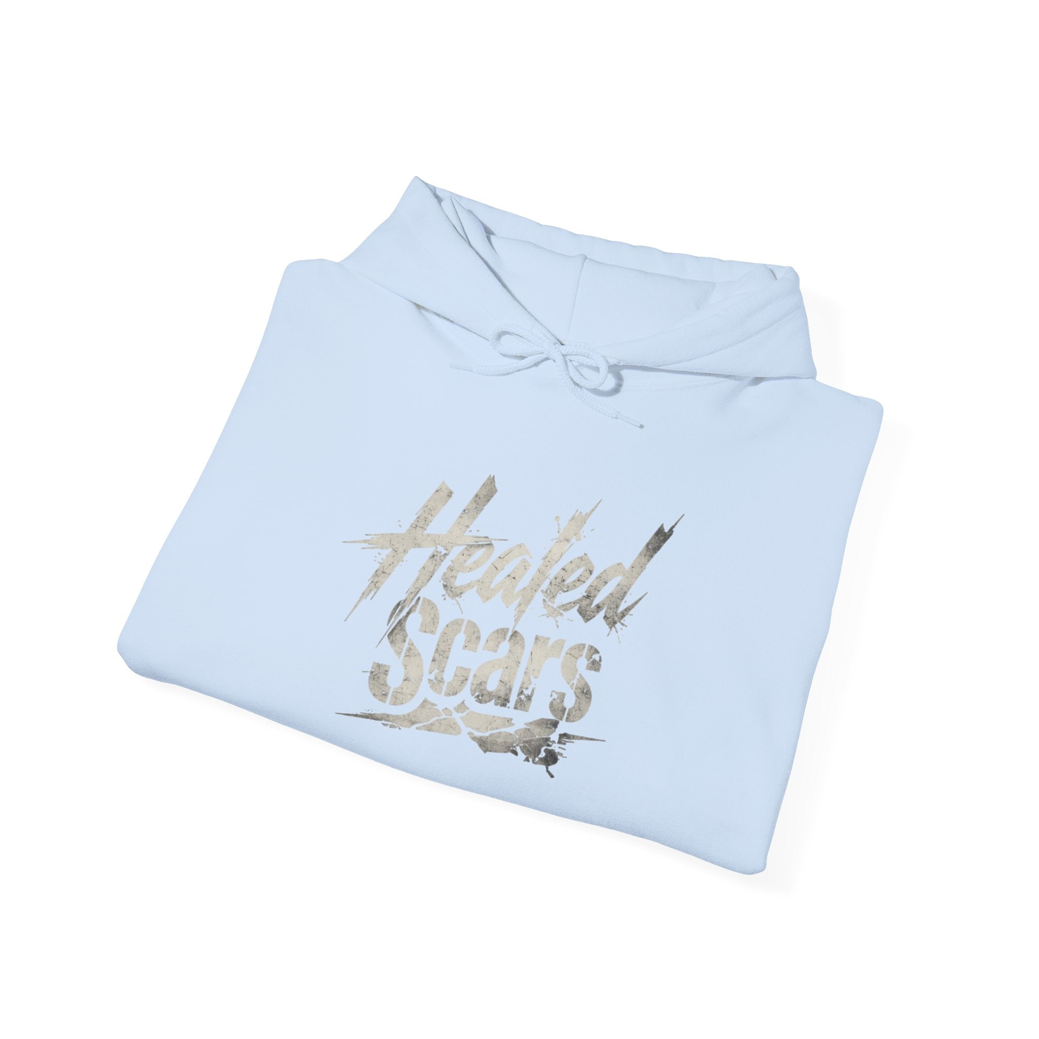 Concrete Scars Graphic Hoodie — Inspirational Comfort Pullover