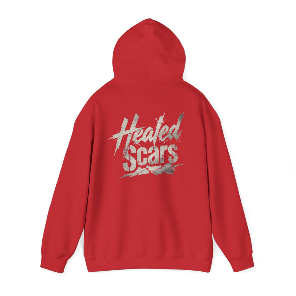 Concrete Scars Graphic Hoodie — Inspirational Comfort Pullover