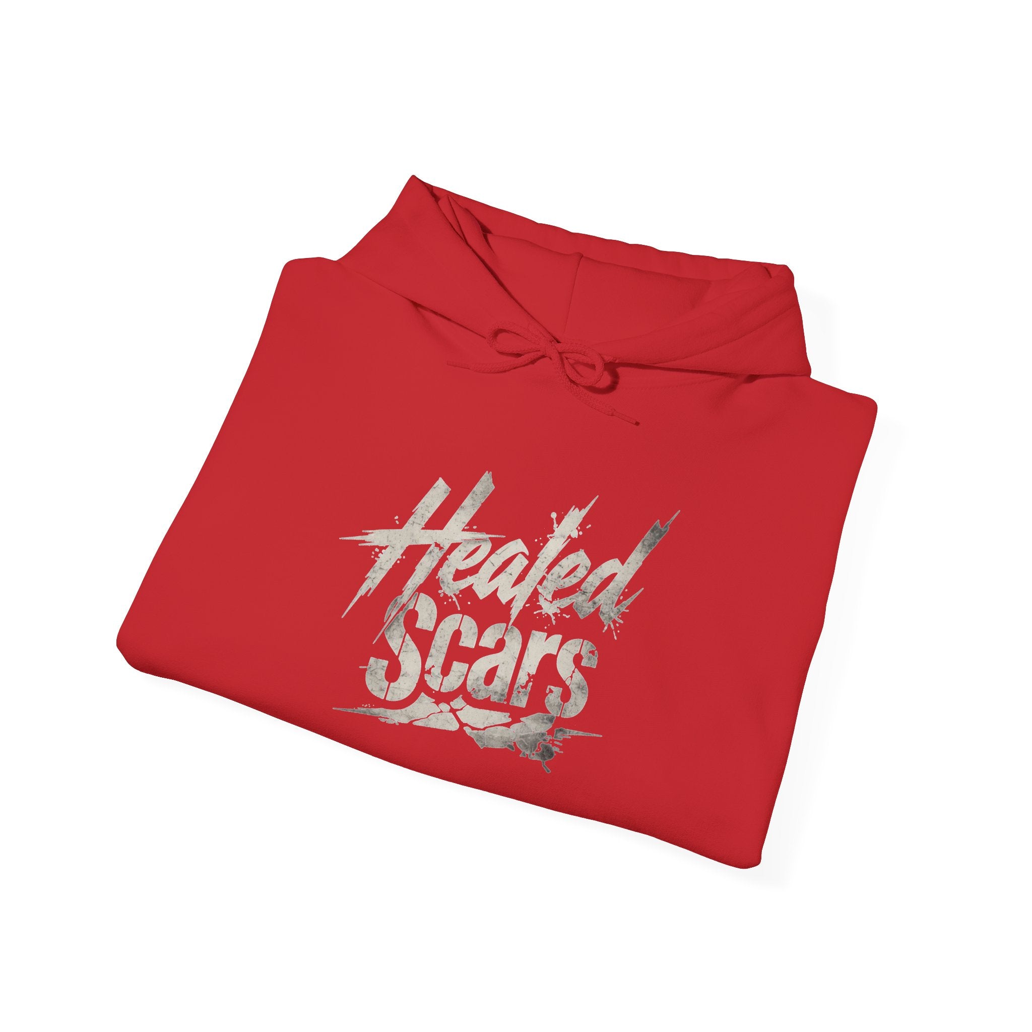 Concrete Scars Graphic Hoodie — Inspirational Comfort Pullover