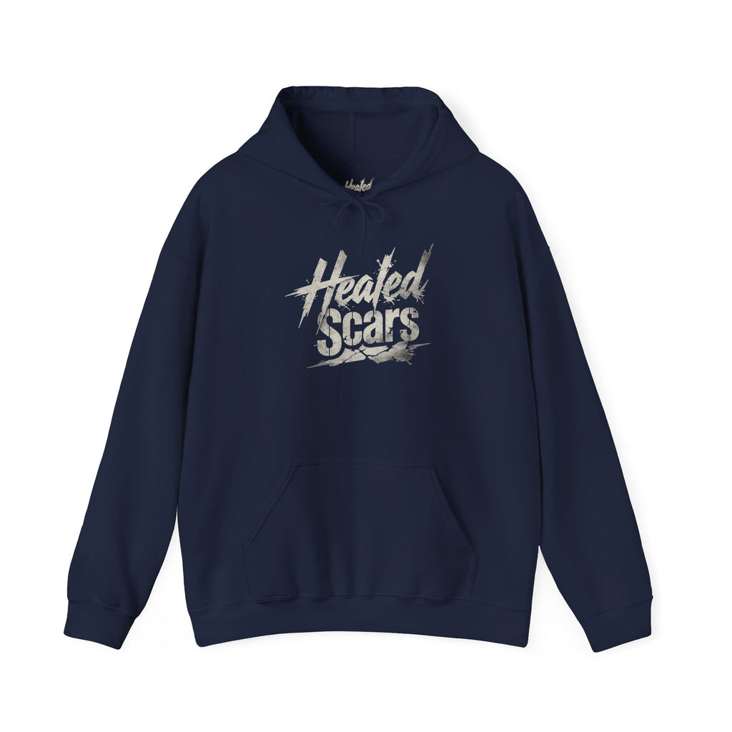 Concrete Scars Graphic Hoodie — Inspirational Comfort Pullover