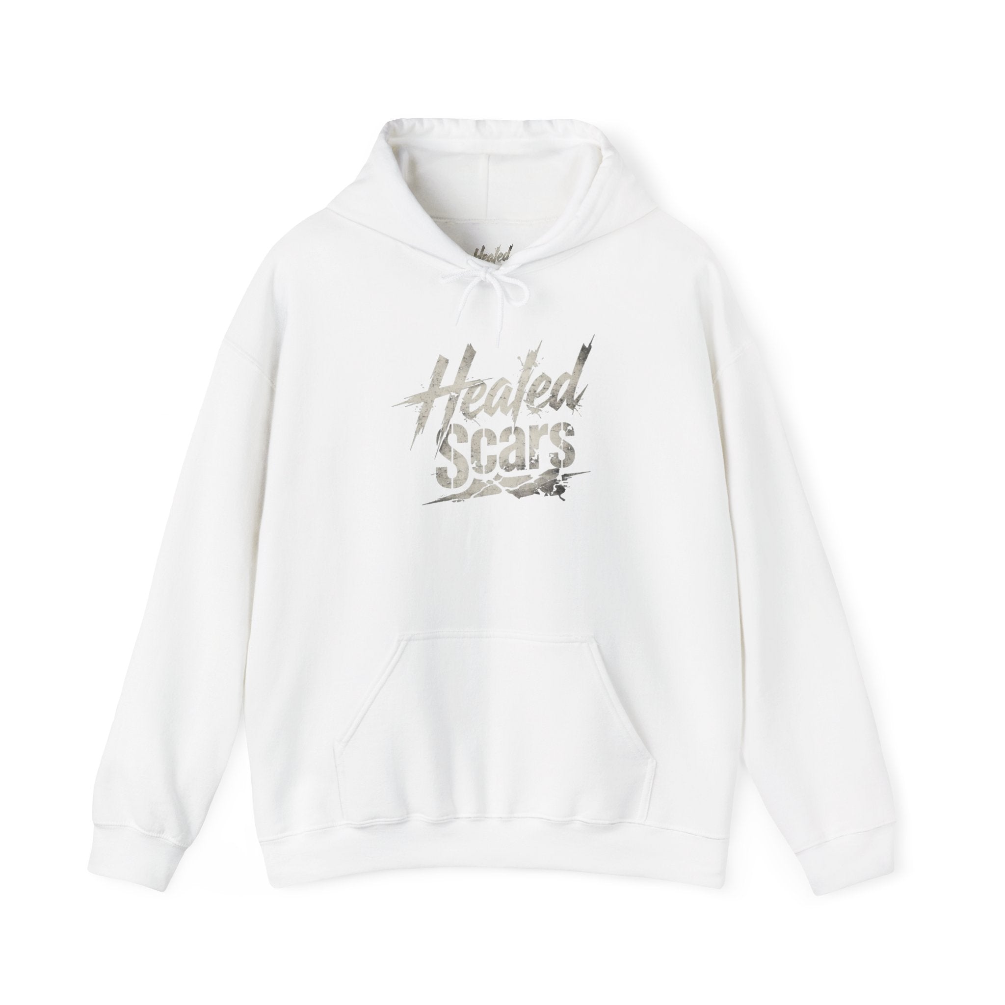 Concrete Scars Graphic Hoodie — Inspirational Comfort Pullover
