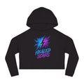 Cropped Hoodie — 'Healed Scars' Lightning Graphic Crop Top