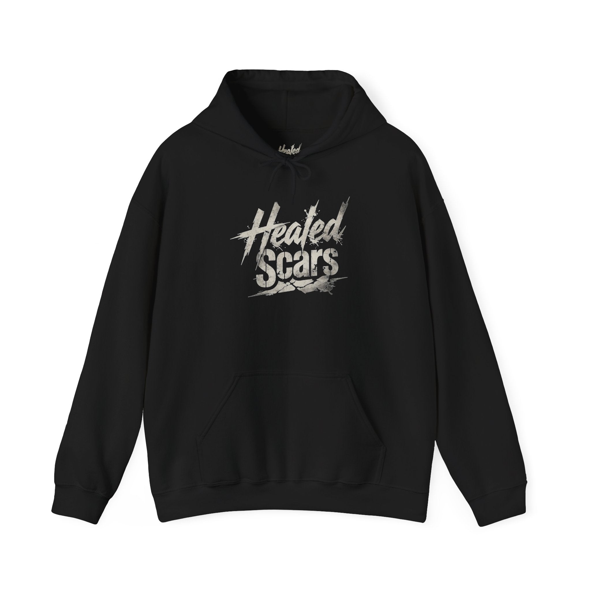 Concrete Scars Graphic Hoodie — Inspirational Comfort Pullover