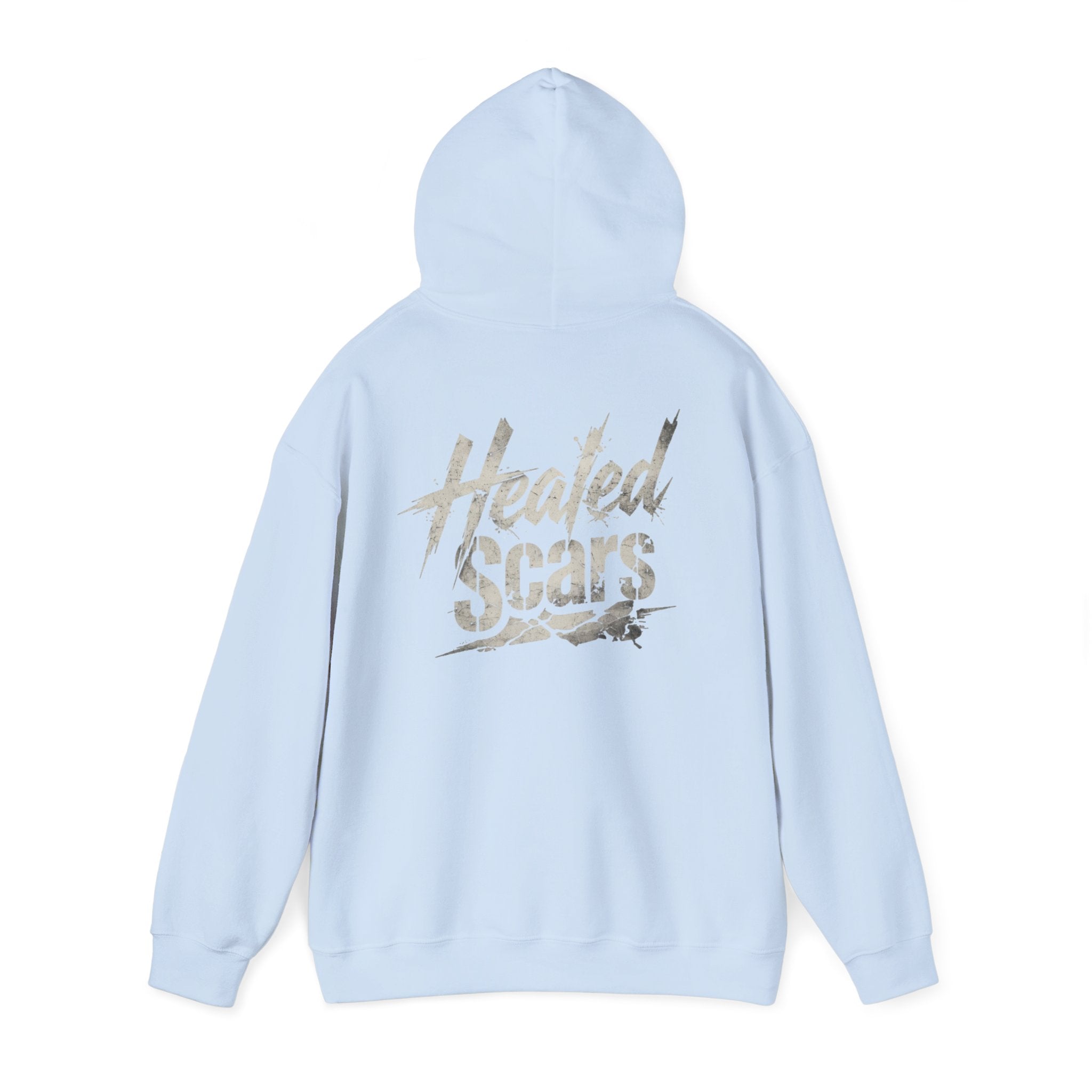 Concrete Scars Graphic Hoodie — Inspirational Comfort Pullover