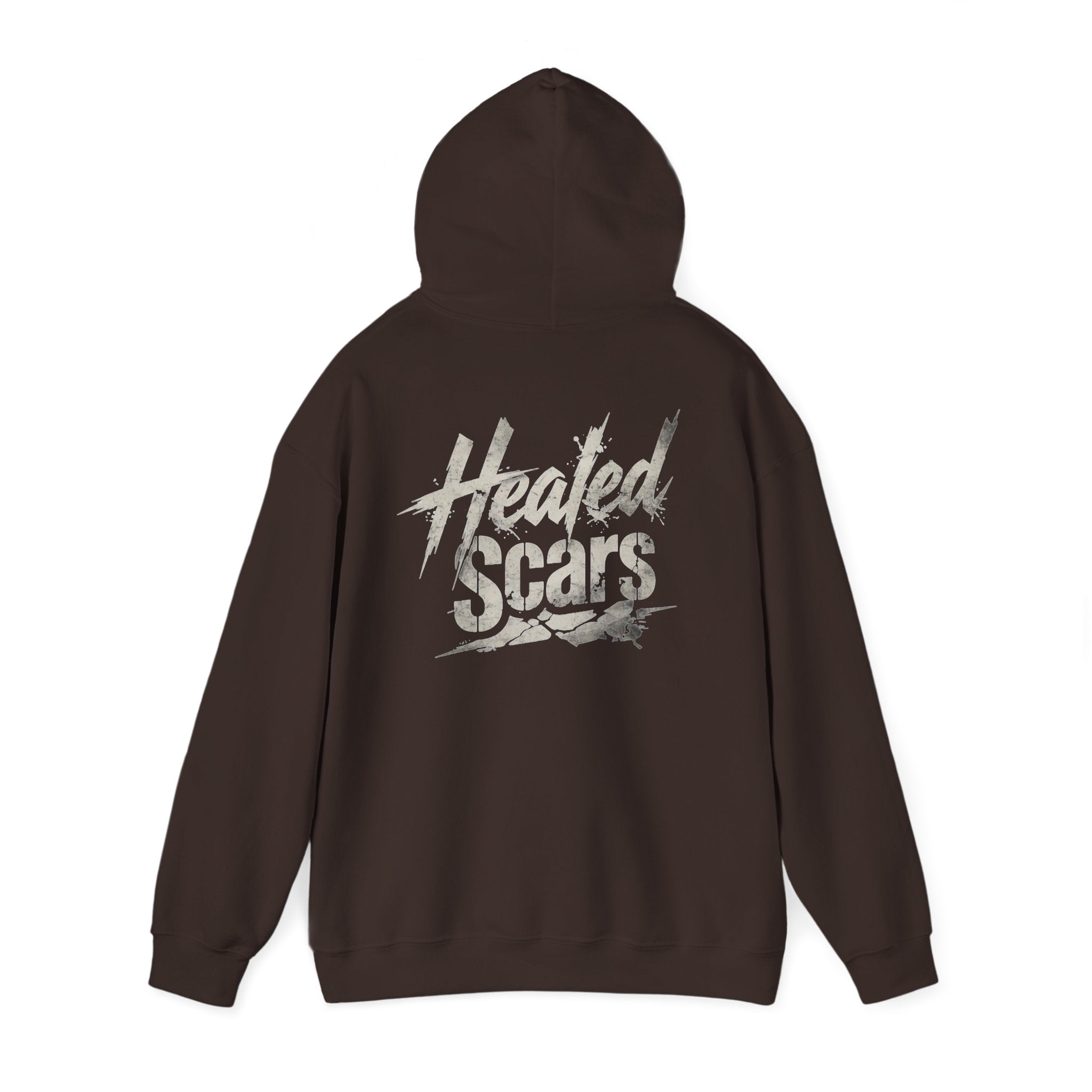 Concrete Scars Graphic Hoodie — Inspirational Comfort Pullover