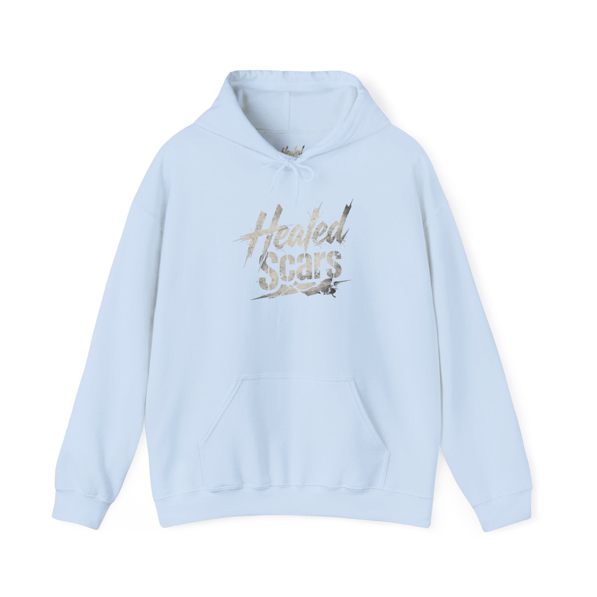 Concrete Scars Graphic Hoodie — Inspirational Comfort Pullover