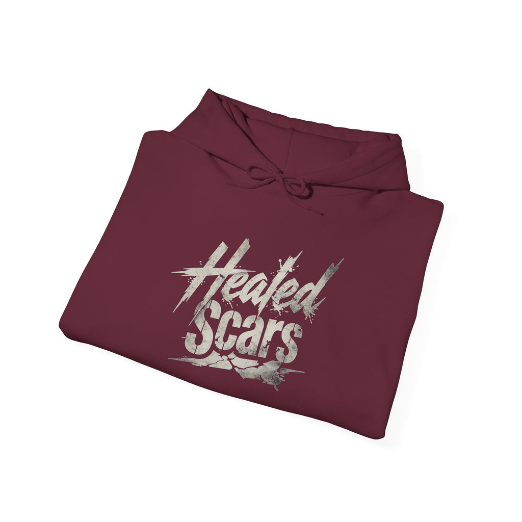 Concrete Scars Graphic Hoodie — Inspirational Comfort Pullover