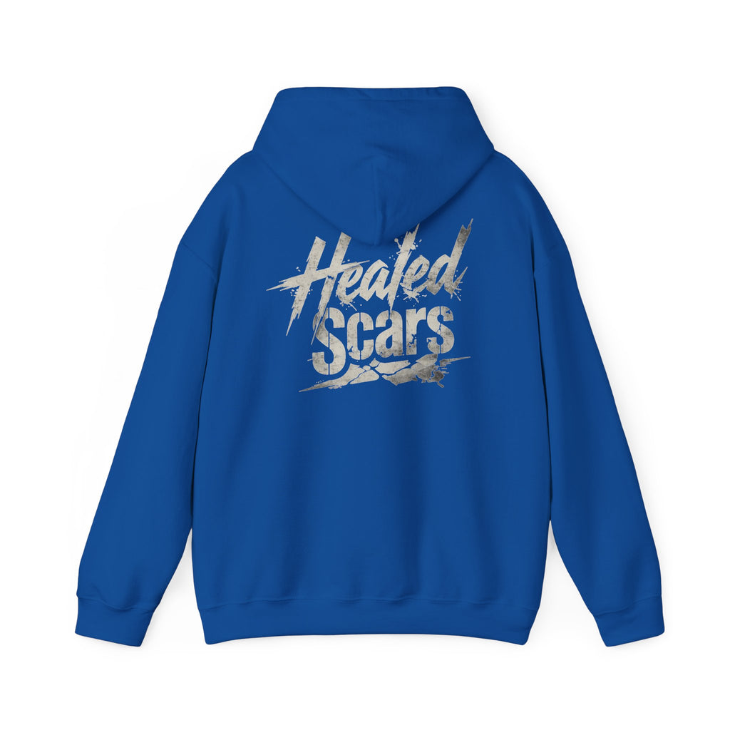 Concrete Scars Graphic Hoodie — Inspirational Comfort Pullover