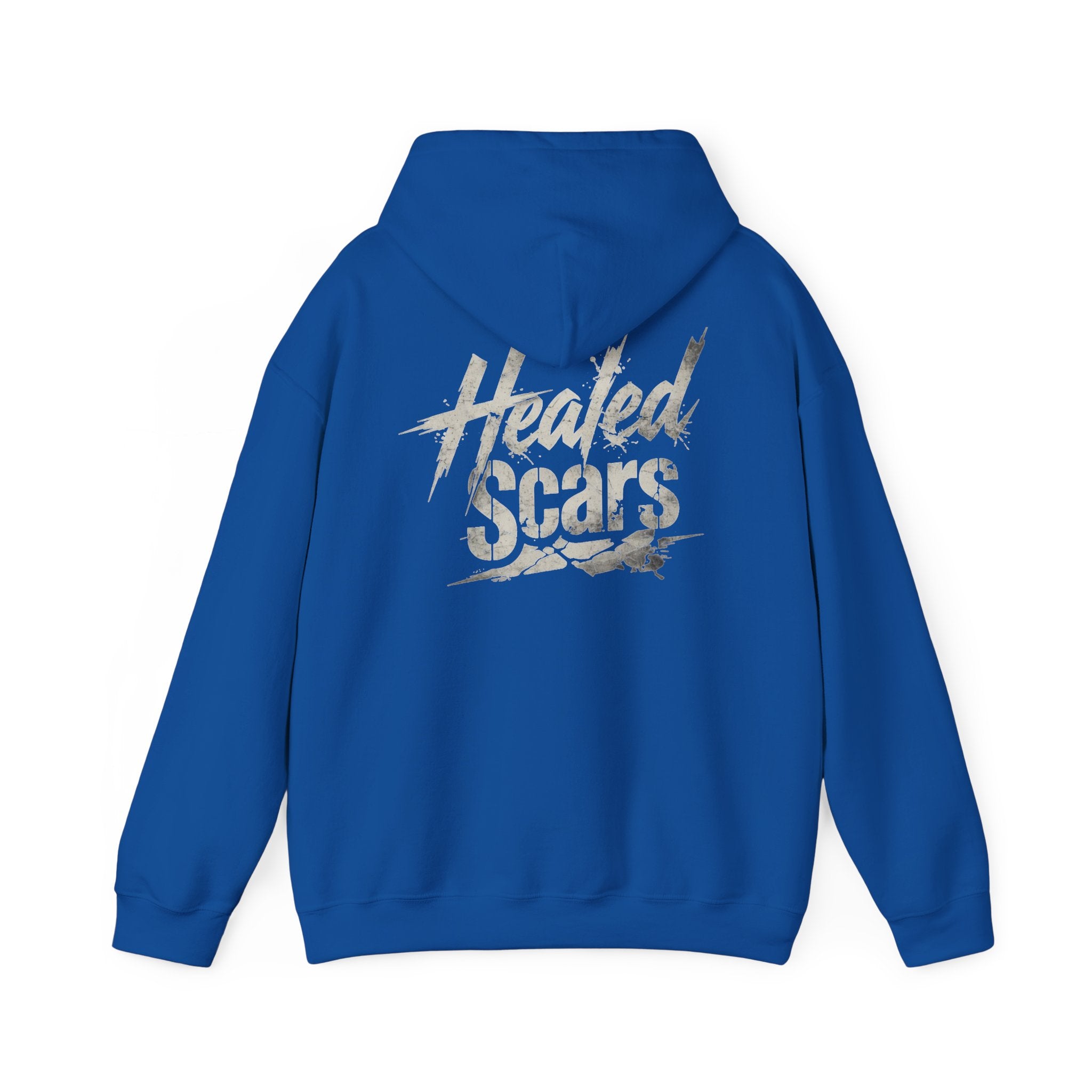 Concrete Scars Graphic Hoodie — Inspirational Comfort Pullover