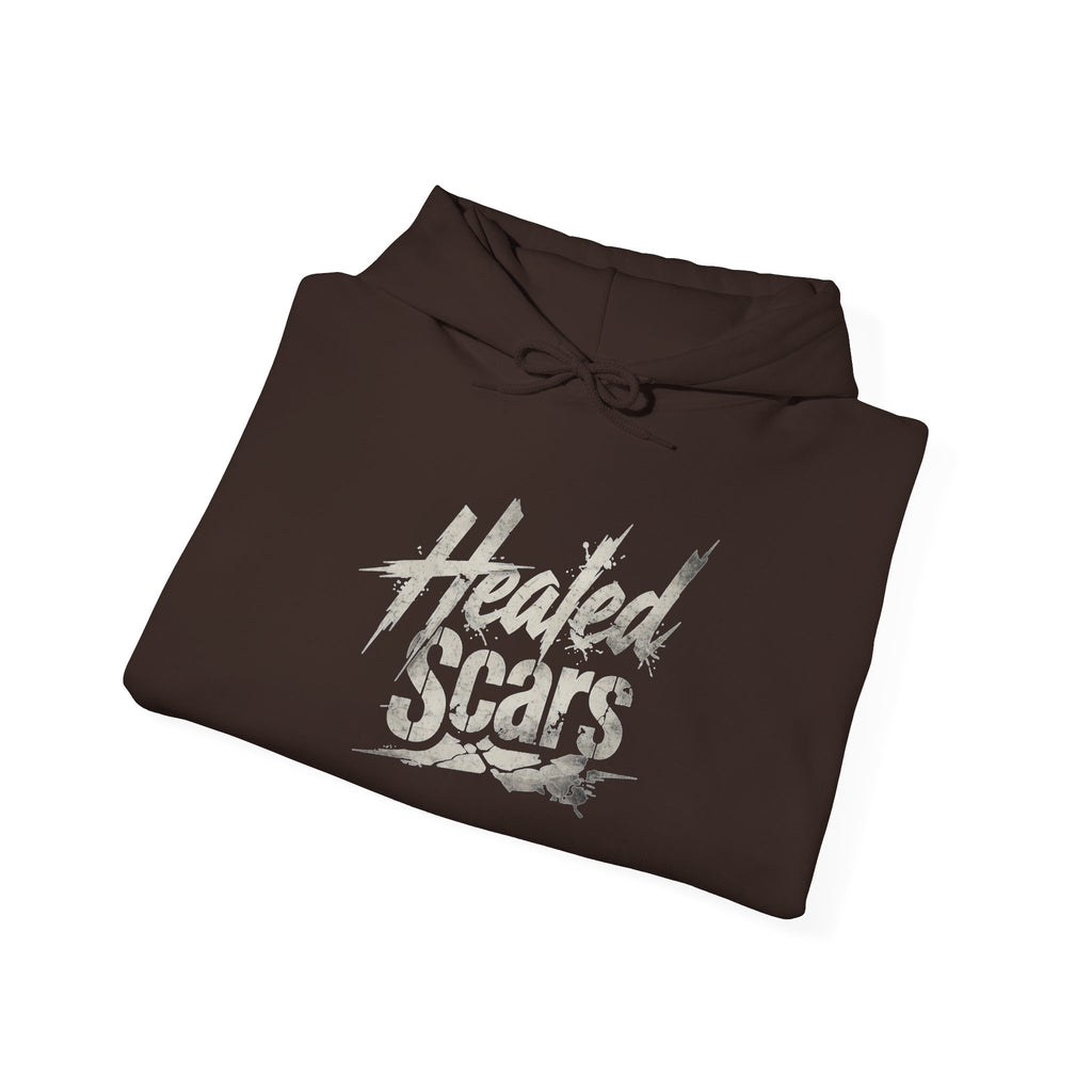 Concrete Scars Graphic Hoodie — Inspirational Comfort Pullover