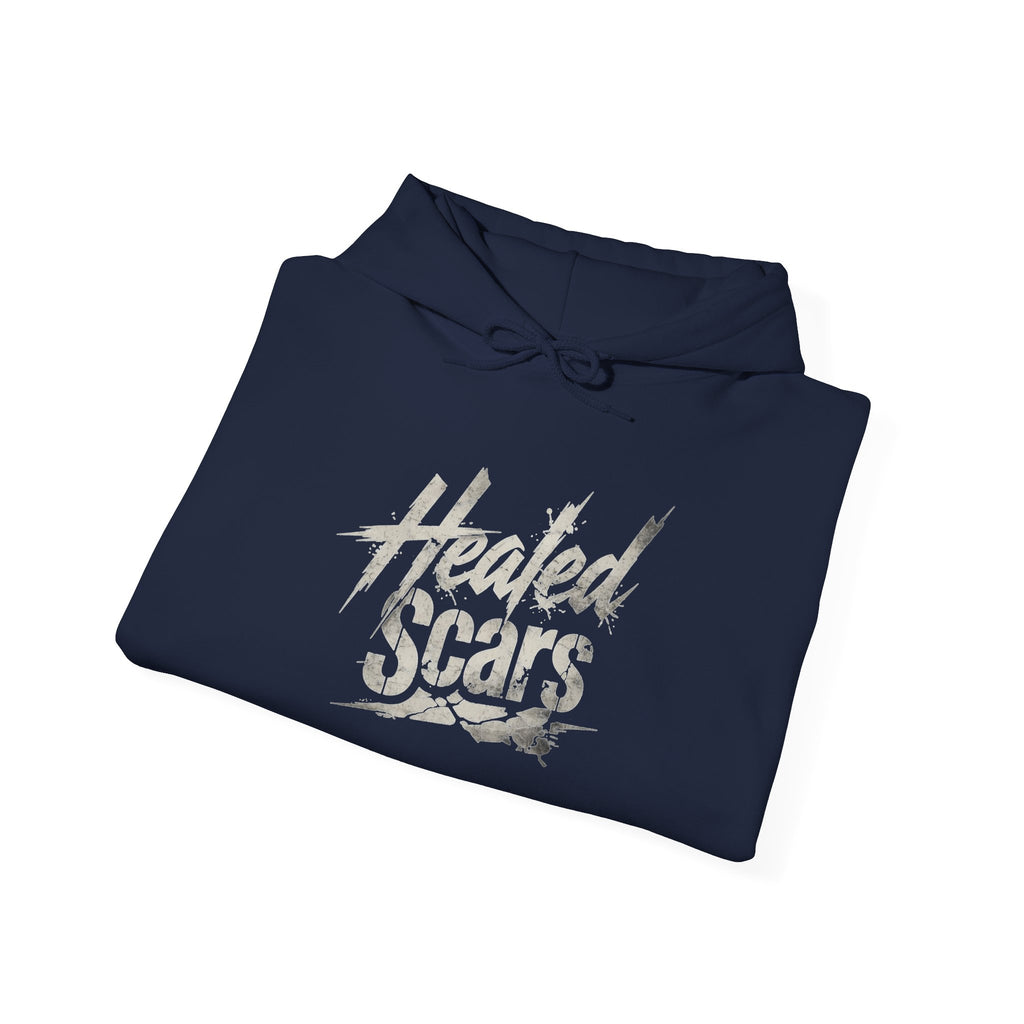 Concrete Scars Graphic Hoodie — Inspirational Comfort Pullover