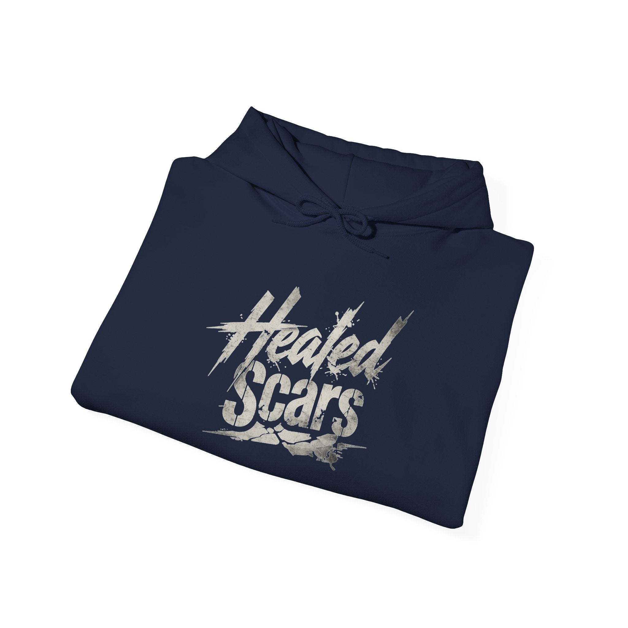 Concrete Scars Graphic Hoodie — Inspirational Comfort Pullover