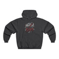 Jagged Scars Grunge Graphic Hooded Sweatshirt