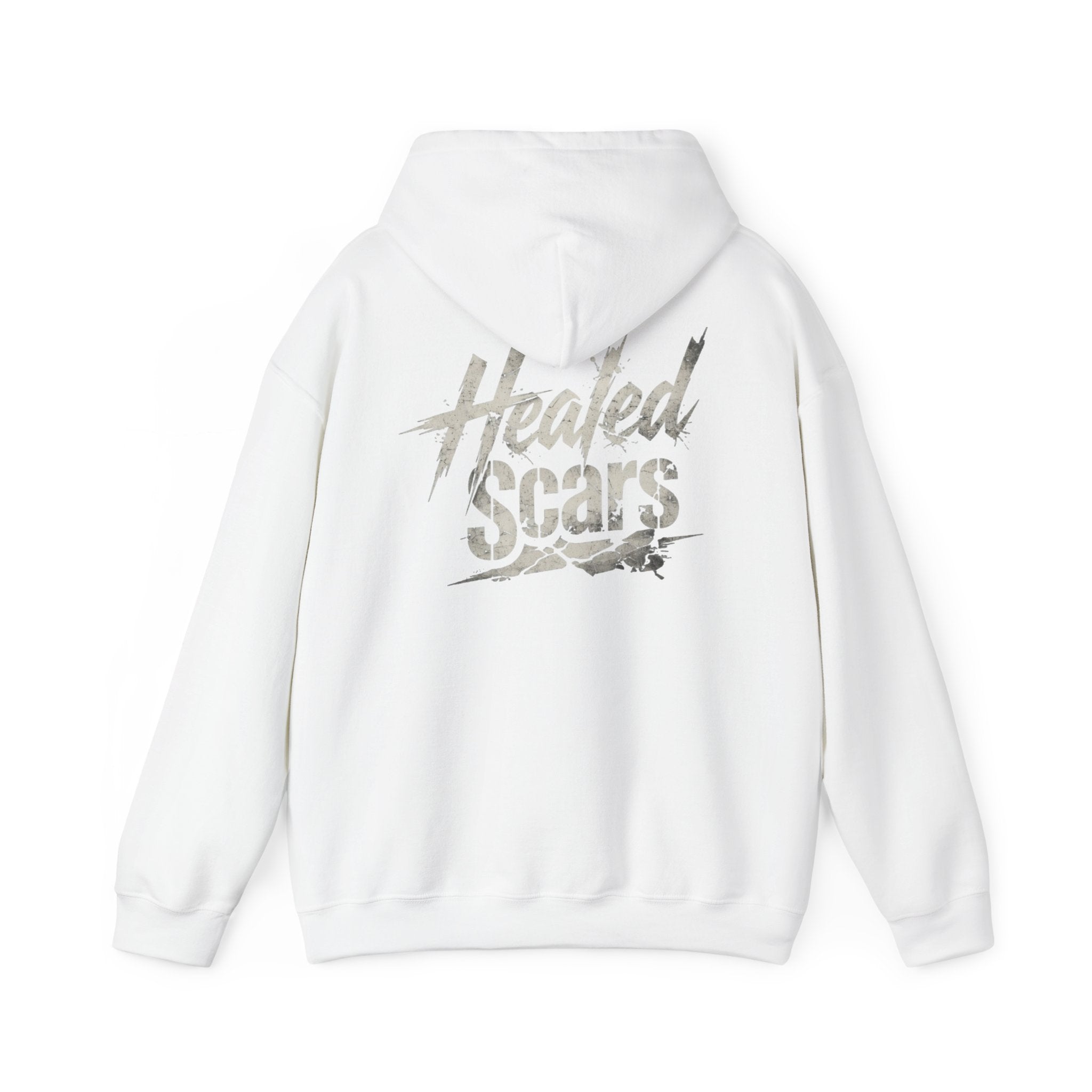 Concrete Scars Graphic Hoodie — Inspirational Comfort Pullover
