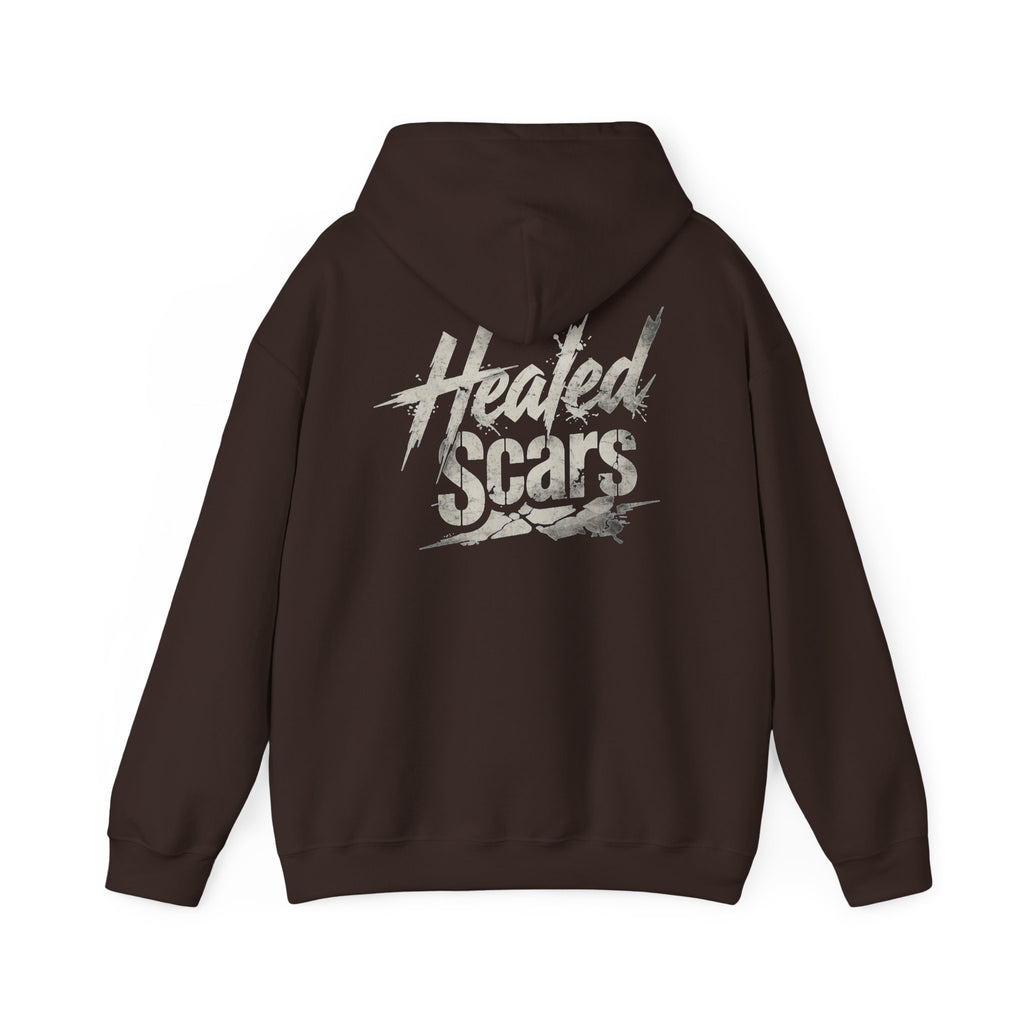 Concrete Scars Graphic Hoodie — Inspirational Comfort Pullover